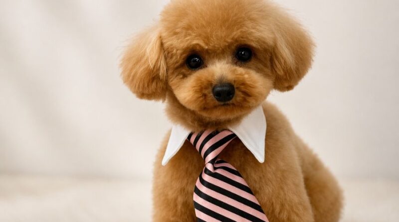 come vestire un barboncino toy